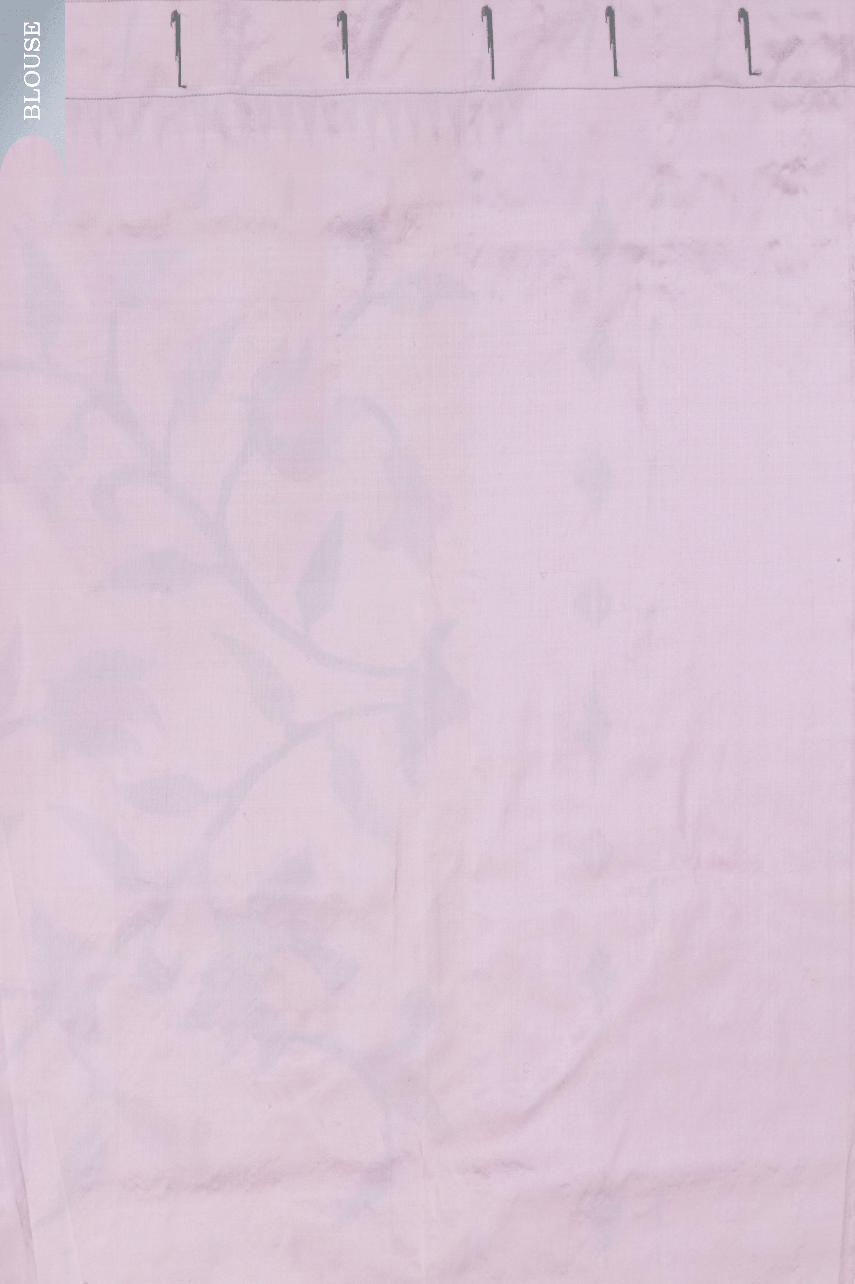 Blush Pink Paithani Saree with Multicolour Lotus Jaal and Muniya Border - Mokshaa