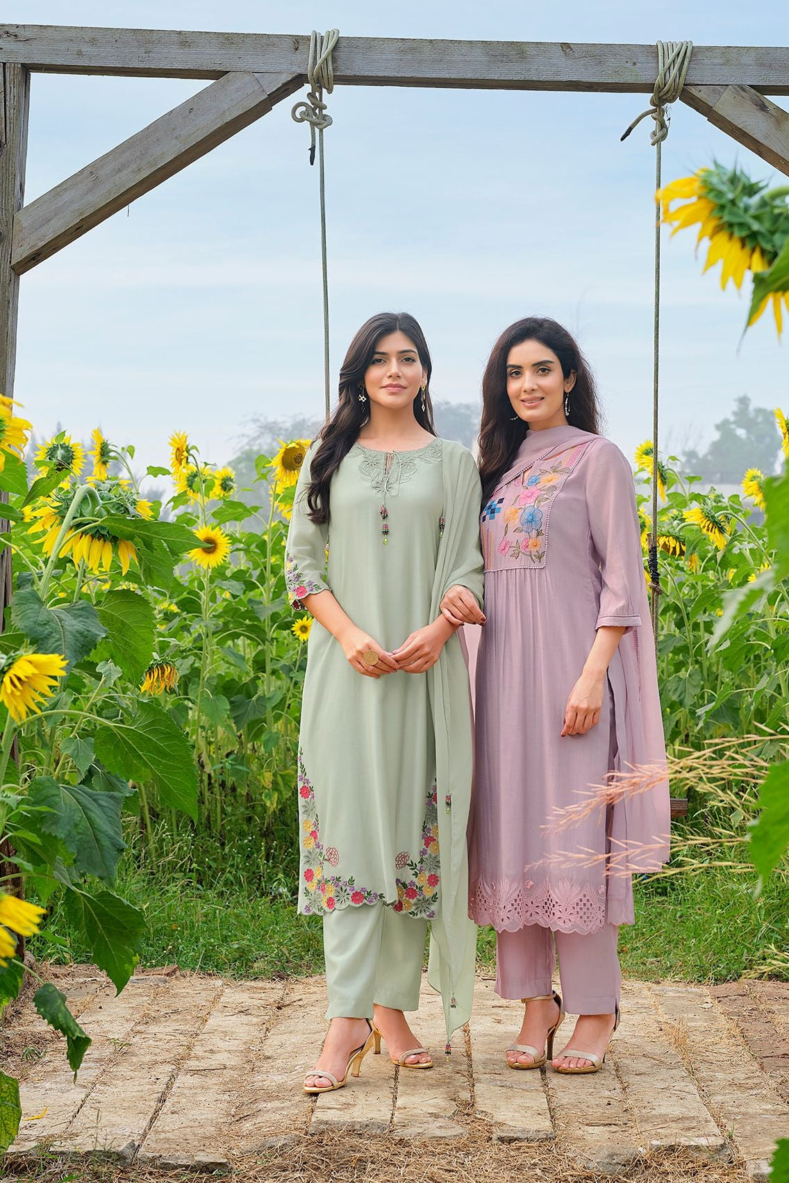 Lavender Salwar Set
