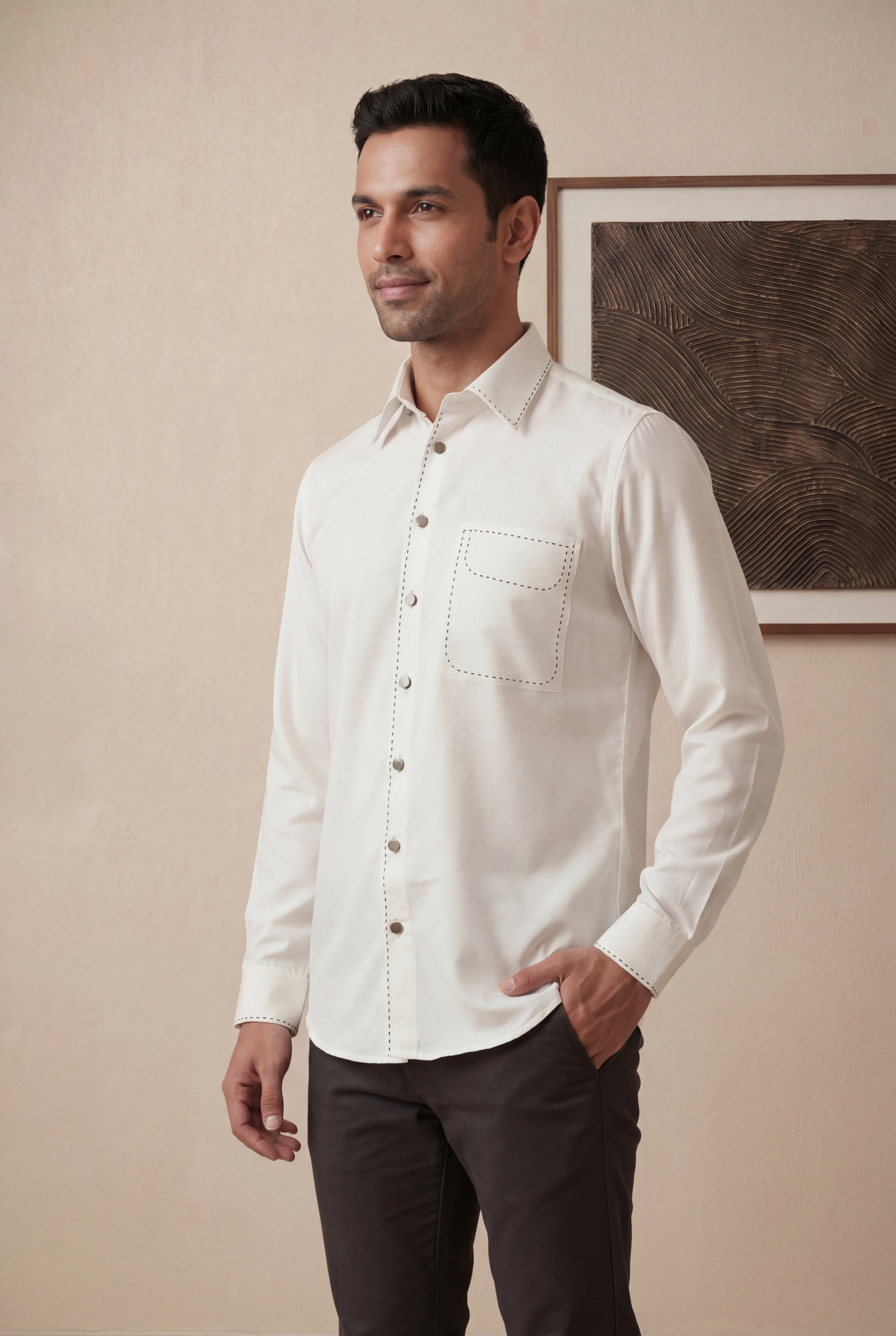 Off White Bomario Full Sleeve Shirt